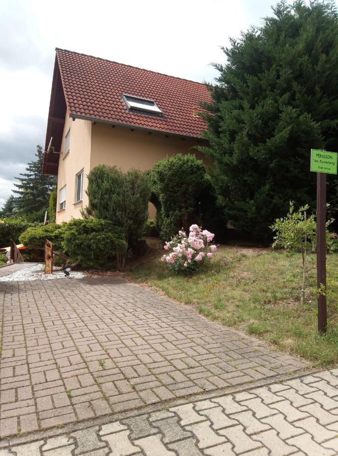 Pension "Am Zuckerberg" Brahmenau Esterno foto