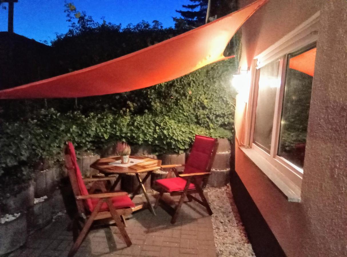 Pension "Am Zuckerberg" Brahmenau Esterno foto