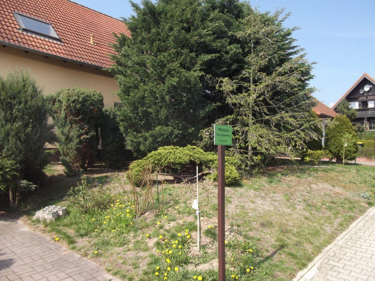 Pension "Am Zuckerberg" Brahmenau Esterno foto